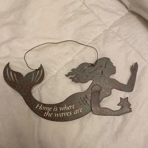 Hanging mermaid decor